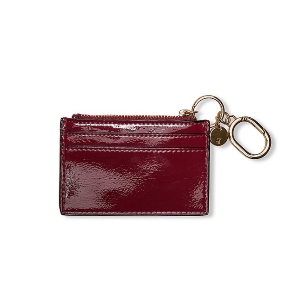 Victoria's Secret Classic Card Holder with Gold Keychain - Picture 2 of 4